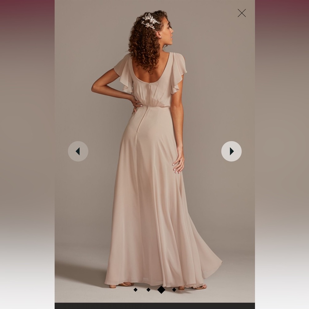 Celebrate Db Studio Dress With Flutter Sleeve Ful… - image 3